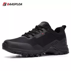 Baasploa novos homens anti-skid resistente ao desgaste sapatos de caminhada moda à prova dwaterproof água sapatos de viagem ao ar livre tênis confortáveis sapatos masculinos na internet