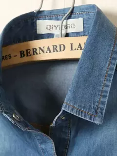 Imagem do Camisa jeans de manga curta feminina, blusa curta sexy, camisas femininas, moda casual, verão, legal
