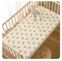 Tapete de urina lavável impermeável para bebê Protetor de cama bonito dos desenhos animados Cama de fralda Pano respirável Almofadas de urina para crianças - comprar online