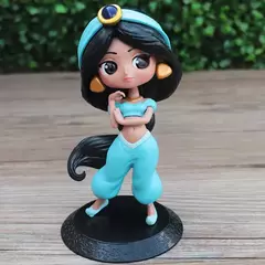 Disney aladdin e a lâmpada mágica personagens de ação do filme jasmim q posket anime personagem periférico modelo brinquedos colecionáveis