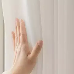 Opaco Branco Privacidade Cortinas transparentes, translúcidas Cortinas, Cortinas filtradas, Quarto, Sala, 1 Peça na internet