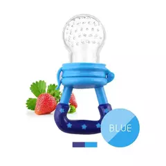 Baby Fruit Food Silicone Bite Bag, Moedor de Suplemento Alimentar, Anti-asfixia, Tampa contra poeira, Limpar sem ângulo morto - loja online