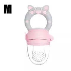 Alimentador de Silicone Baby Fruit com tampa, Extrator de suco fresco, Frutas e vegetais mordida comendo chupeta, Grau alimentício - loja online
