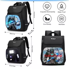 Mochila escolar com estampa de leão de desenho animado para primário de 1 a 4 anos, mochilas escolares grandes de anime para meninos e meninas, mochila infantil durável - Wolf Magazine