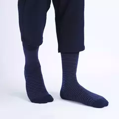 Meias masculinas de algodão penteado, preto, Argyle legal, meias casuais, plus size, alta qualidade, respirável, 5 pares
