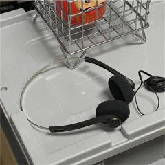 Portátil sobre a orelha underwire fone de ouvido vintage com fio retro sentimentos fone de ouvido 3.5mm 80s 90s música mp3 - Wolf Magazine