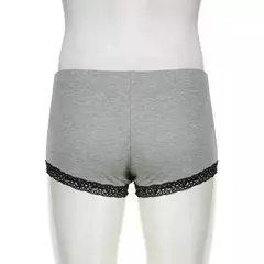 BIKPIIK-Mini shorts de malha feminina, cuecas com elástico na cintura, fundo magro, roupa casual, loungewear, tendência do verão - comprar online