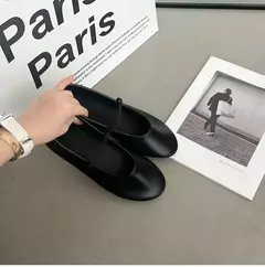 Sapato de balé raso para mulheres, sola macia, casual, ao ar livre, sapato de bailarina, sapatilhas, senhoras, designers, moda - Wolf Magazine
