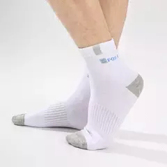Imagem do Meia esportiva de algodão masculina, letra macia respirável, meia elástica alta para tubo médio, tênis de corrida, moda verão, toalha Sox