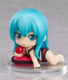 1 pçs estilo aleatório 6cm novo anime hatsune miku kaito rin len q versão kawaii figura pvc modelo brinquedos boneca ornamentos presentes na internet