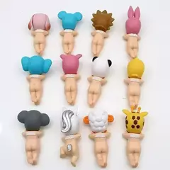 Anjo caixa cega presente de aniversário coleção anime figura dos desenhos animados modelo boneca brinquedo para crianças aniversário presentes de natal na internet