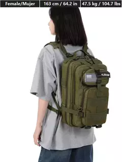 Impermeável Trekking Fishing Hunting Bag, Mochilas ao ar livre, Tactical Sports, Camping, Caminhadas Mochila resistente, 25L, 50L - comprar online
