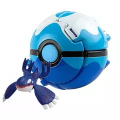 Pokemon elf bola pokeball anime figura desenhos animados pikachu charizard piplup kyogre bolso monstro animal de estimação anime ação modelo brinquedo presentes - comprar online