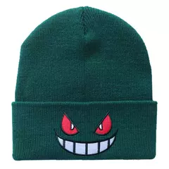 Boca olhos bordados elasticidade desenhos animados gorro inverno manter quente moda outono friso mulher masculino chapéu de malha crânio boné na internet