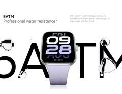 Xiaomi redmi watch 5 versão global 2.07 "60hz tela amoled embutida gnss bluetooth chamada mais de 150 modos esportivos 24 dias de vida útil da bateria na internet