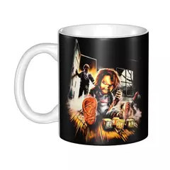 Imagem do Personalizado horror assassino chucky canecas de café diy filme do jogo da cria
