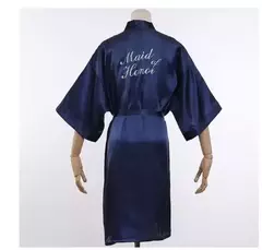 Vestido de dama de honra para mulheres, roupão sexy, roupão curto, quimono casual, design de flores, tamanho m, l, xl - Wolf Magazine