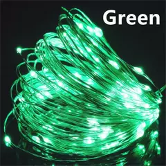 USB LED String Lights para decoração de Natal Luzes de fadas impermeáveis Fio de cobre, Guirlanda de luz, Festa de casamento, 10 m, 20 m, 30m - Wolf Magazine