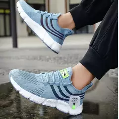 Sapatilhas Esportivas de Malha Respirável Masculina e Feminina, Leve, Casual, Ténis, Luxo, Masculino, Ténis, Marca na internet