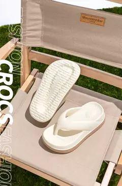 Outlandish-eva flip flops para mulheres, solas grossas super macias, sapatos ao ar livre, antiderrapante, de alta qualidade, design moderno, para o verão - comprar online