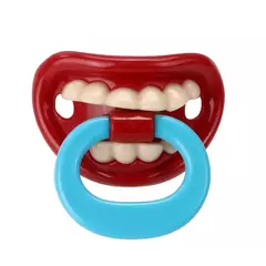 Silicone engraçado bebê chupeta, Mordedores do mamilo manequim, Toddler Pacy ortodôntico - loja online