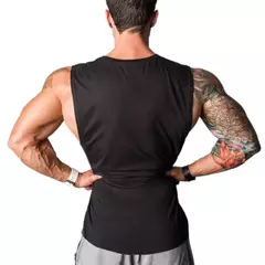Tops sem mangas de fitness, tops confortáveis de algodão, camiseta respirável, ginásio, wicking umidade, verão - loja online