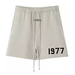 Imagem do Shorts esportivos masculinos casuais de algodão, streetwear hip-hop, corredor solto, moletom masculino de ginástica, bottoms de corrida, verão