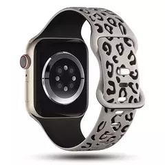 Pulseira de Silicone Gravada para Apple Watch, Faixa 45mm, 44mm, 42mm, 41mm, 40mm, 49mm, 44mm, Pulseira Correa, Série 8, 9, 7, SE, 6, 5, 4, 3, ultra 2 na internet