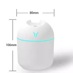 Imagem do 250ML USB Mini Umidificador de Ar Aroma Difusor Óleo Essencial Para Casa Carro Ultrasonic Mudo Névoa Criador Difusor com Lâmpada Cor LED