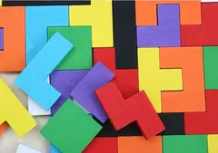 3d quebra-cabeça de madeira para bebê e criança, rússia cor quebra-cabeça, lógica jogo, brinquedo quadrado, natal presentes na internet