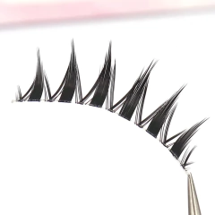 Cosplay Air Cílios Postiços, Transparente Natural, Banda Fina, Simulação Japonesa Cílios, Extensão de Maquiagem, Novo, 5 Pares - Wolf Magazine