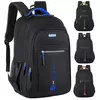 Mochilas Oxford impermeáveis masculinas, mochila de negócios, mochila de viagem casual, mochila de estudante do ensino médio