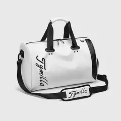 Tymilla-Bolsa crossbody simples para roupas de golfe, grande capacidade, PU impermeável, área de sapato independente, esportes ao ar livre, novo, 2024 - loja online