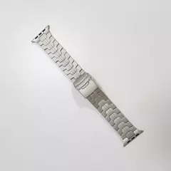 Pulseira de titânio para Apple Watch, Pulseira de luxo, Ultra, 49mm, 45mm, 44mm, 41mm, 38mm, Men's Style Bracelet, iWatch 9, SE, 8, 7, 6, 5, 4 - Wolf Magazine