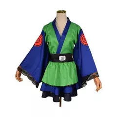 Anime shippuden uzumaki cosplay traje sexo réversão quimono lolita vestido meninas feminino japão estilo vestidos na internet