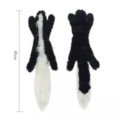 Engraçado animal simulado sem recheio brinquedo do cão com rangidos durável stuffingless pelúcia estridente cão mastigar brinquedo crinkle pet rangido brinquedo - comprar online