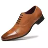 Sapato de couro clássico masculino de negócios, confortável deslizar sobre sapatos, oxfords, moda, novo, tamanho 46, 2023