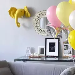 3D Animal Wall Mount for Children, Stuffed Toys for Kids, Nursery Wall, Home Decor Acessórios, Presentes de aniversário, Zebra, Elefante, Girafa - Wolf Magazine