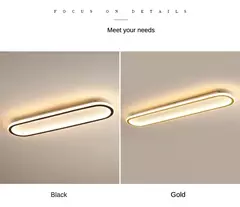 Modern Nordic LED teto lustre, Luzes de teto simples, Sala de estar, Sala de jan na internet