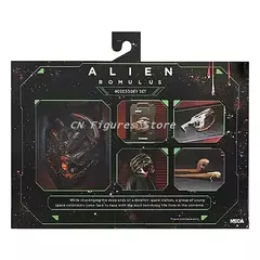 Neca alienígena romulus figura alienígena acessórios kit anime figura de ação modelo boneca brinquedo do miúdo presente aniversário natal - comprar online