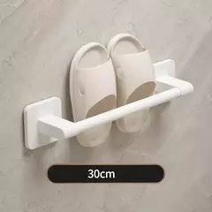 Wall Mounted Slipper Rack para Banheiro, Rack de armazenamento, Quarto, Chuveiro, Banho Chinelos Cabide, Babouche Organizador, Sem Perfuração - comprar online