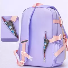 Mochila das meninas da escola primária, saco leve infantil, sacos impermeáveis, mochila colorida de viagem, presentes, Kawaii, 2024 - Wolf Magazine