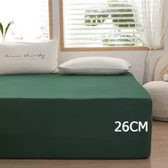 1piece 100% Polyeste Egyption Qualidade Cama Cabido Folha Só (sem fronhas) Banda Elástica Em torno da capa do Colchão Fácil Cuidado - Wolf Magazine