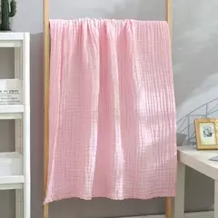 Toalha de banho do bebê menino menina 100% algodão toalha de bebê cobertor para o bebê recém-nascido roupão 6 camadas gaze toalha infantil swaddle