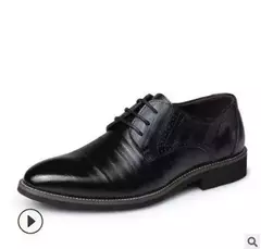Masculino clássico dedo apontado fundo macio oxfords, sapatos masculinos, sapatos casuais de negócios, apartamentos de escritório, festa de casamento, vestido na internet