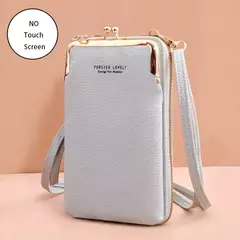Buylor-Bolsa de couro feminina, tela sensível ao toque, bolsa para celular, bolsa de ombro pequena, macia, feminina, barata, transversal - Wolf Magazine