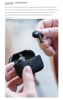 MOTIF ANC True Bluetooth 5.2 Fones de ouvido com cancelamento de ruído ativo Fones de ouvido intra-auriculares à prova d'água versão HK - loja online