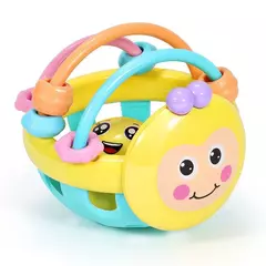 Plástico sino chocalho boneca para o bebê, brinquedo bendy, desenvolver a inteligência, 0-12 meses, 1pc, 10cm - Wolf Magazine