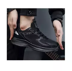 Tênis leve casual masculino, tênis de corrida respirável, tênis antiderrapante para esportes, tênis confortável, Aldrin