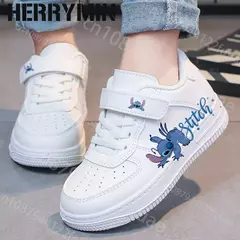 Stitch infantil Tênis de desenho animado, sapatos casuais macios, tênis de corrida, esportes, estudante, menina, crianças, moda, presente de Natal - loja online